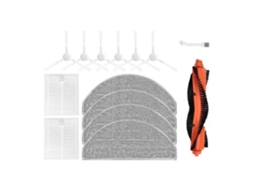Compatível Com Os Acessórios Da Máquina De Varrer Xiaomi E10 E10c E12 B112 / Mijia 3c Plus C103: Escova Lateral Principal, Filtro De Esfregão._ozo