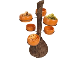 Suporte Para Doces Em Festas Tigela De Abóbora Em Resina | Bandeja Para Servir Doces, Aperitivos E Gokoco
