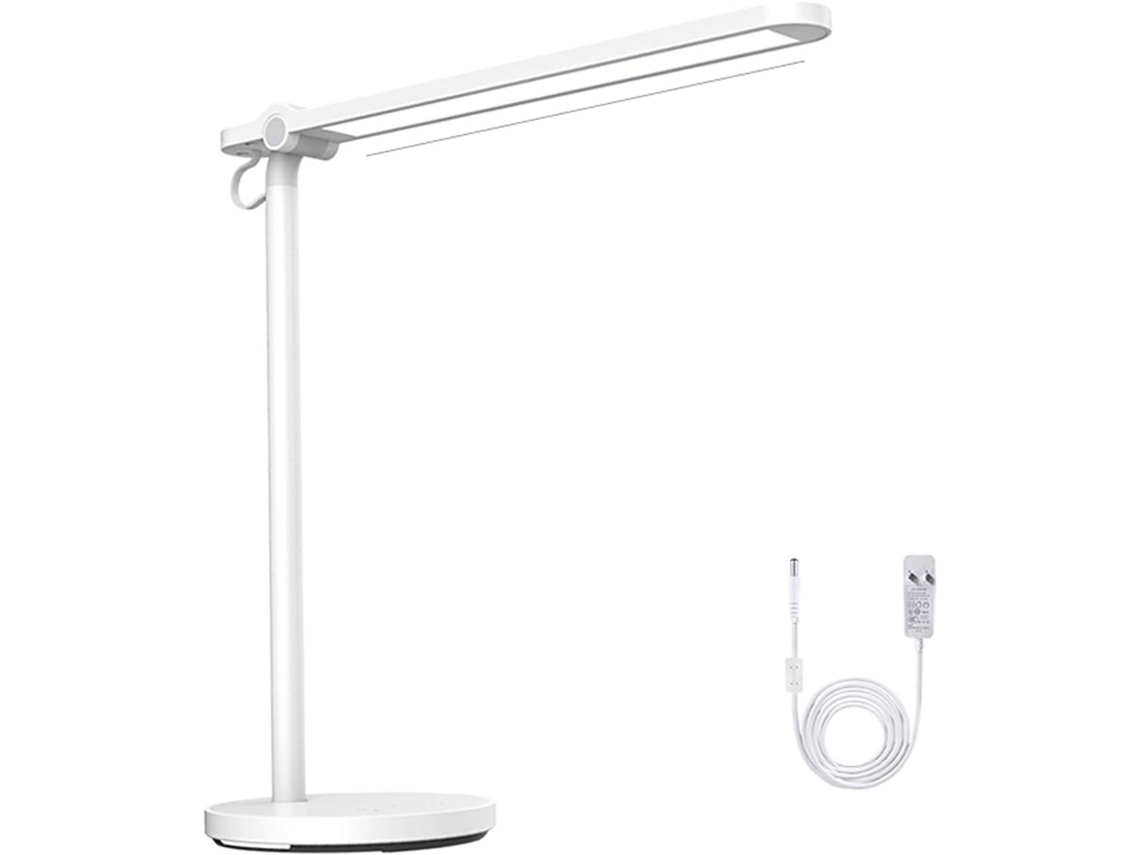 Luminária De Mesa Led 16w, Com Controle Por Toque, Intensidade Regulável, Luz Noturna, Luminária De Leitura Moderna E