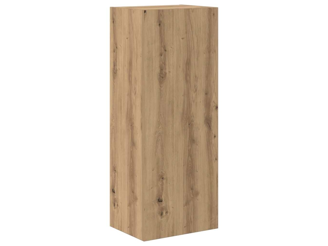 Armário de Tv de Parede Carvalho Artesanal MAISON EXCLUSIVE (40,5x30x102 cm)