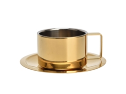 Xícara de Café LAXISCREED Aço Inox Design Fashion