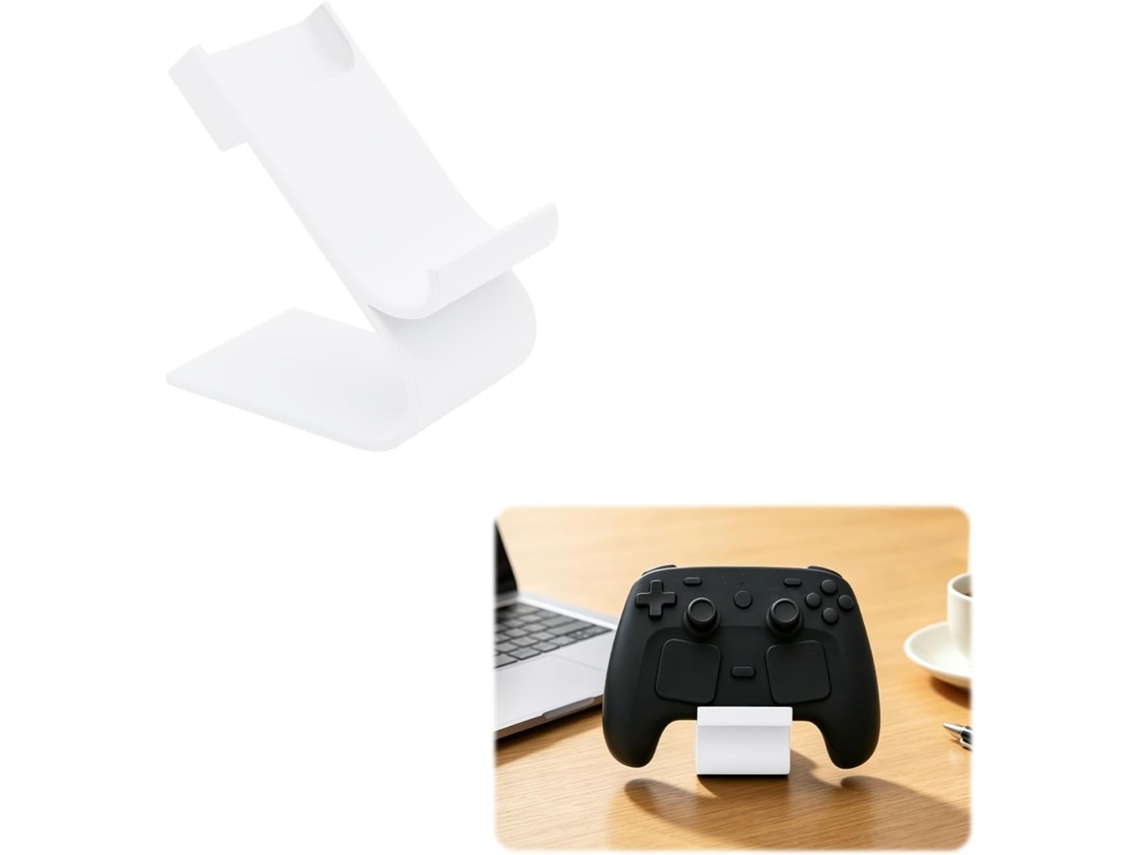 Lurelia Base Multiacessórios Para Setup Gaming, Headset E Comandos, Para Comandos, Linha Moderna Equilibrado