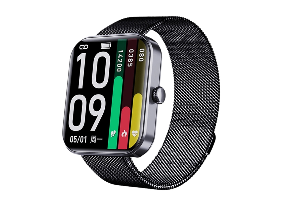 Smartwatch 1,9 Polegadas Para Homens E Mulheres Relógio De Fitness Com Medidor De Atividade Para Android E Ios
