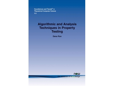 Livro Algorithmic And Analysis Techniques In Property Testing De Dana Ron (inglês)
