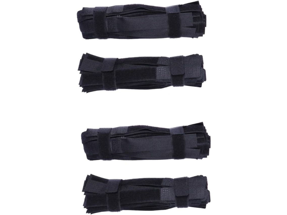 Conjunto De 200 Cabos De Nylon Para Organização E Armazenamento Prático.