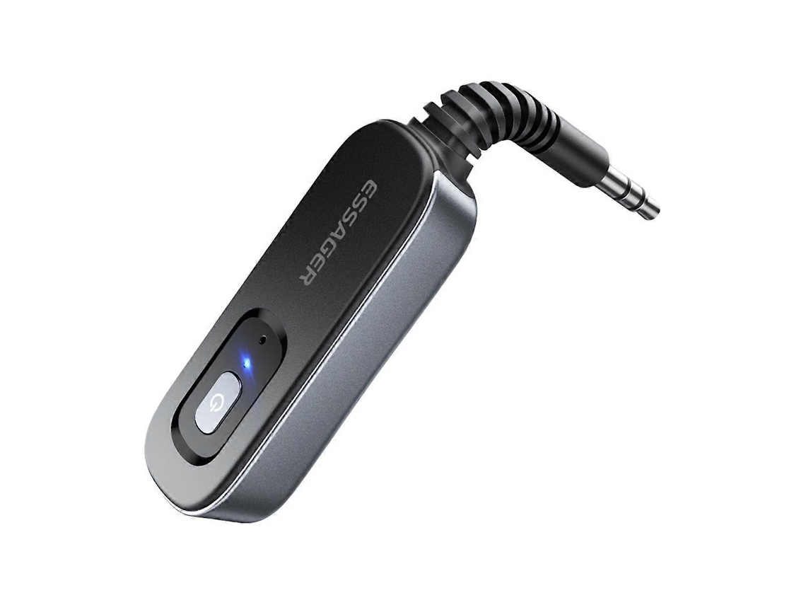 Transmissor E Receptor De Áudio Bluetooth Essager Com Microfone E Música Estéreo