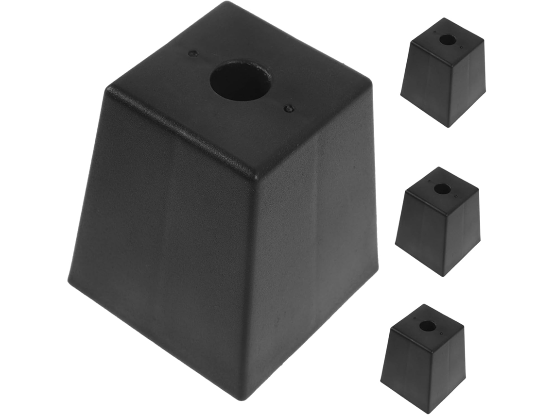 Shineofi Conjunto De 4 Pés Móveis Com Parafuso, Deslizantes, Para Sofás, Mesas E Cadeiras, Fácil Instalação, Em Plástico