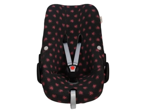 Capa de Assento de Carro Compatível com Maxi Cosi Pebble Pro I-Size JYOKO Fluor Heart