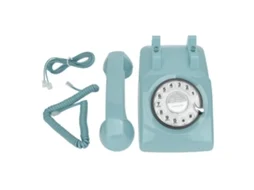 Aetheria telefone Fixo Rotativo Vintage Clássico com Toque Mecânico e Função Hands free para Lar