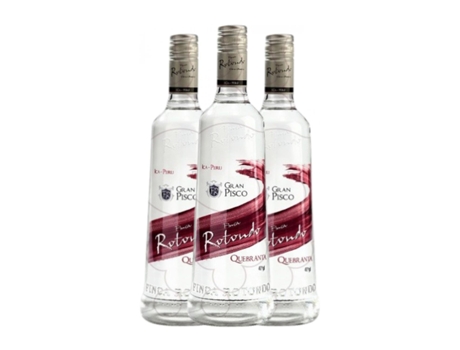 Aguardente Pisco FINCA ROTONDO Quebranta (0.7 L - 3 Unidades)