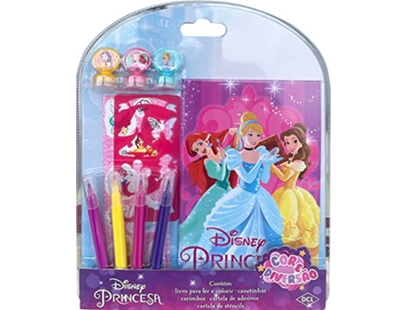 Livro Disney - Cor E Diversão - Princesas de DCL (Português)