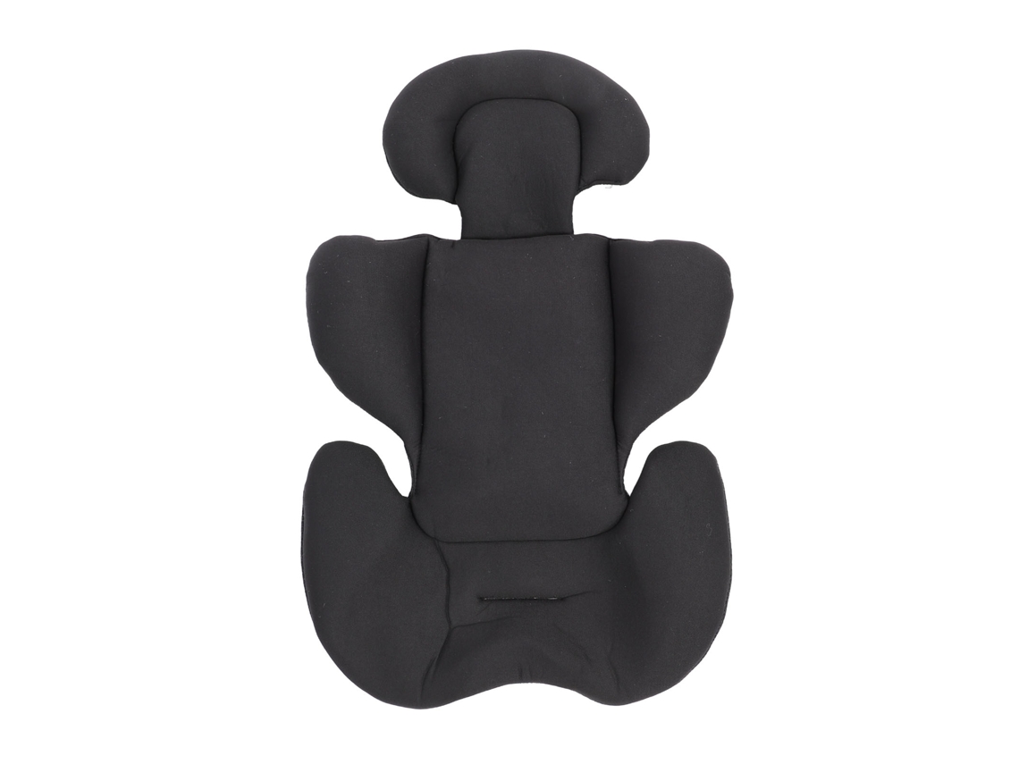 Almofada de apoio universal macia Mali para bebê conforto, ideal para carrinhos de bebê e carrinhos de passeio, preta.