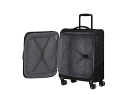 Mala de Cabine AMERICAN TOURISTER 149498-1041 (Preto - 100 % poliéster - 55 x 40 x 23 cm)