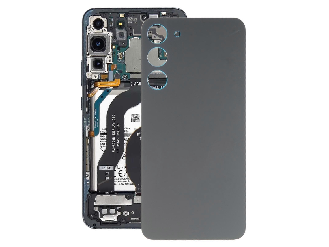 Tampa Traseira De Vidro Da Bateria Original Para Samsung Galaxy S23+ Sm-s916b