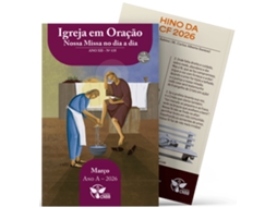 Livro Igreja Em Oracação De Março - 2026 - Letra Grande Nossa Missa No Dia A Dia De Cnbb (português)