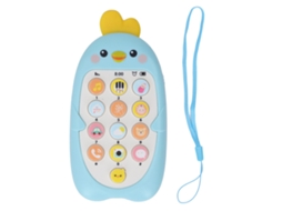 Telefone de Brinquedo Business com Design Cartoon Música Multifuncional | S/MARCA