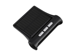 Relógio Solar Para Carro Em Abs E Pc Com Calendário Anual E Termômetro Integrado.