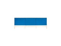 Para-vento 4 Paus 300x100cm Azul Kasa