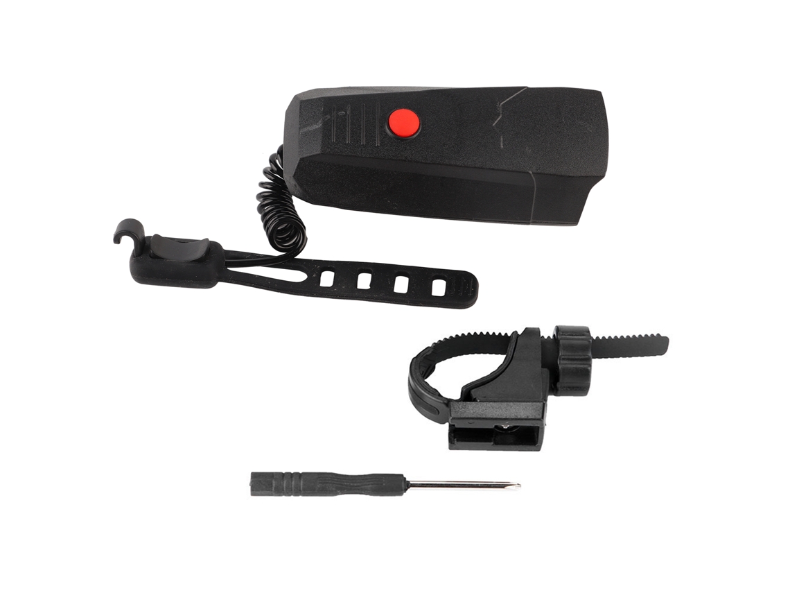 Buzina elétrica AQUAFORGE com alarme antifurto, guidão, Mtb, estrada, patinete e uso diário