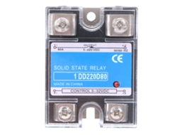 Relé De Estado Sólido Dc Dc Ssr Entrada 3-32vdc Carga 5-220vdc Control 80a