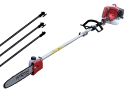 Podadora De Haste Alta Synergy Gasoline 62cc 4hp - Lâmina De 25cm, Motor 2t, 3 Comprimentos, Arranque De Corte Fácil, Arnês E Transmissão Reforçada