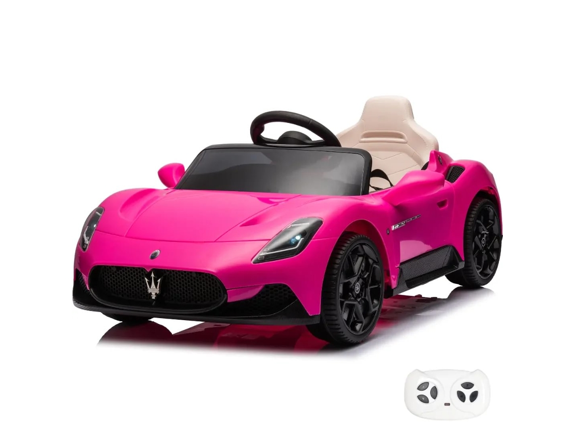 Carro Elétrico Para Crianças - Maserati Mc20 Cielo - 12v - 1 A 5 Anos - Rosa