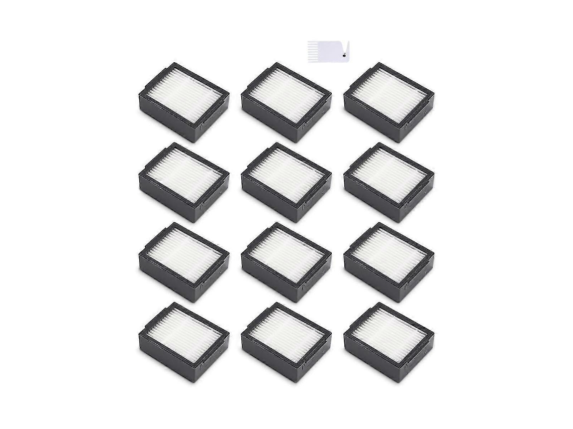 12 Filtros Hepa De Substituição Para E5 E5154 E6 I7 I7+ I7156 I1 I3 I4 I8 (não Para Combo J7+), Filtro He