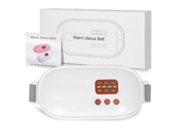 Cinto Térmico Uterino 3 Temperaturas + Vibração, Alivia Cólicas e Aquece Barriga, Presente Útil para Mulher STELASPLEN