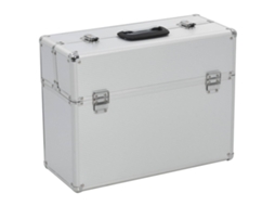 Tool Case, Tool Cases Vidaxl Prateado Alumínio