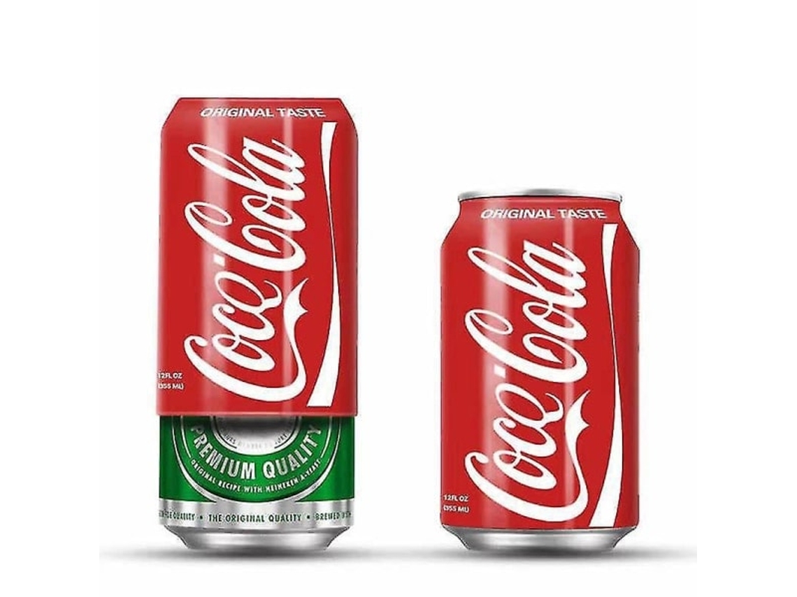 Capa De Silicone Para Lata Coca Cola, Caneca Vermelha, 355 Ml Aquaforge