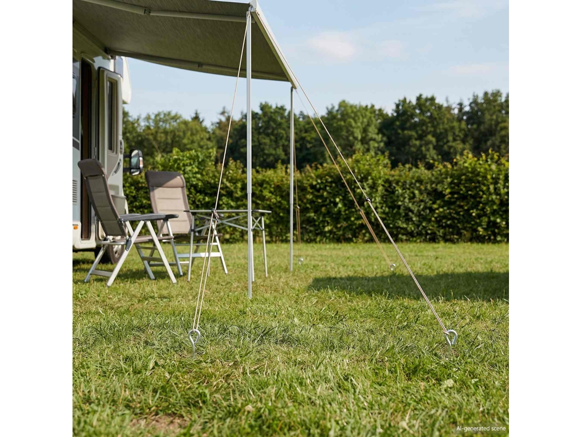 Vidaxl Âncora Para Terra 6 Unid. Ø10 X 40 Cm Metal Galvanizado