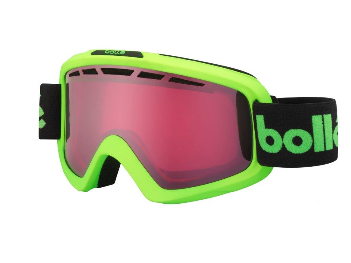 Máscara para Homem BOLLÉ Medium-Large Verde para Ski (225 mm)