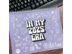 Conjunto de 2 Calendários de Parede para 2025 BRILVIBERA