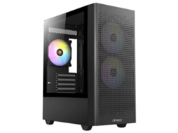 ANTEC Nx500M Argb Gabinete Mini Torre com Janela de Vidro Temperado