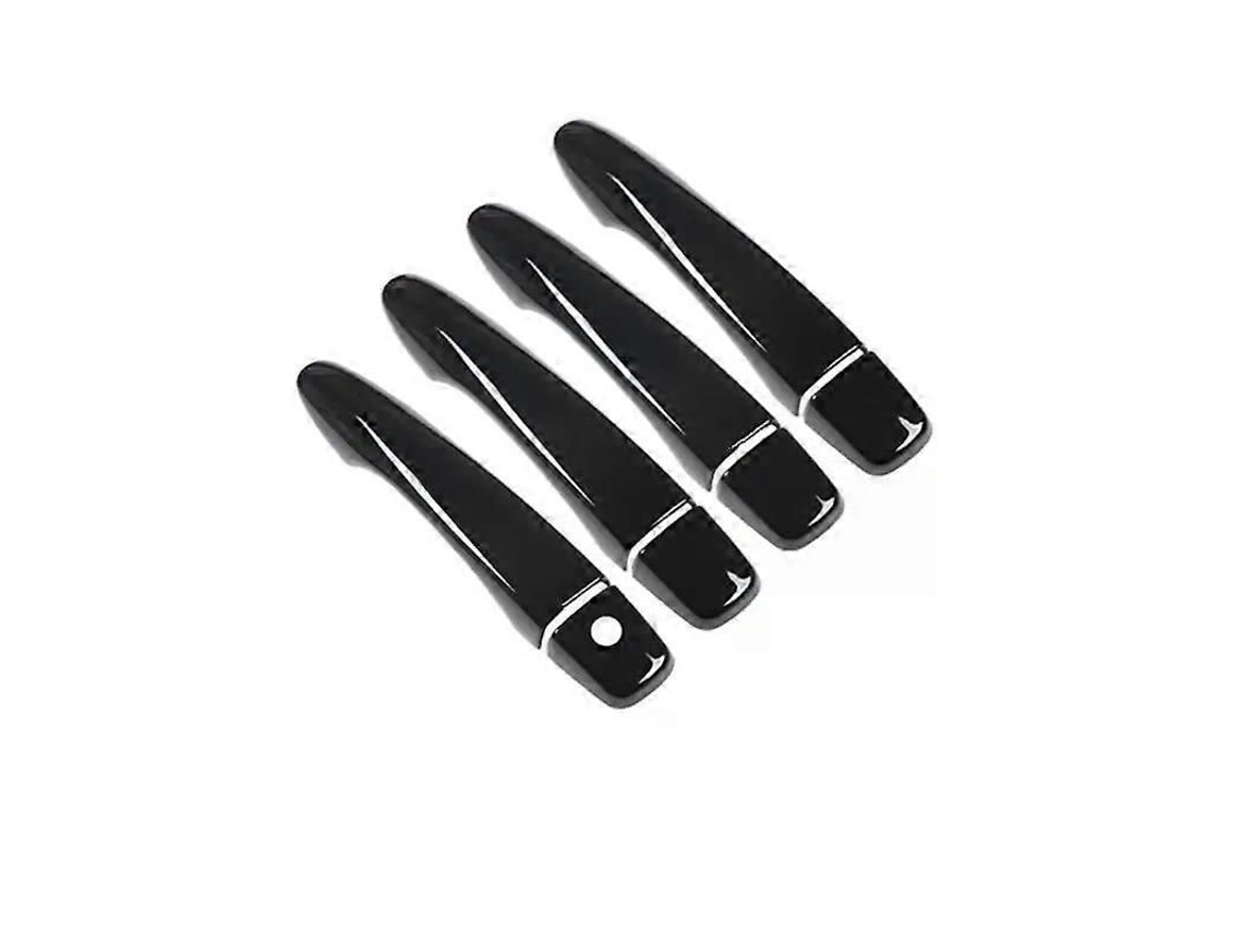Acessório De Estilo Em Cromo Para Nissan Navara Np300 D23 2015-2019, Material Abs, Anti-roxo, 211g, Xingyijia Preto Sem Botão