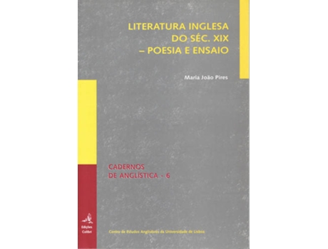 Livro Literatura Inglesa Do Século XIX. Poesia E Ensaio