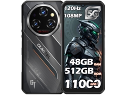 Smartphone Robuste 5g Oukitel Wp62 48gb 512gb 11000mah Android 15 6.6 120hz 108mp Nfc Preto