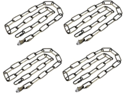Conjunto De 4 Correntes Ferro Para Lustre, Com 1 M Comprimento,