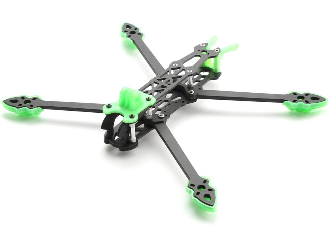 Drone De Corrida Quadricóptero Mark4 De 8 Polegadas Com Braço Em Fibra