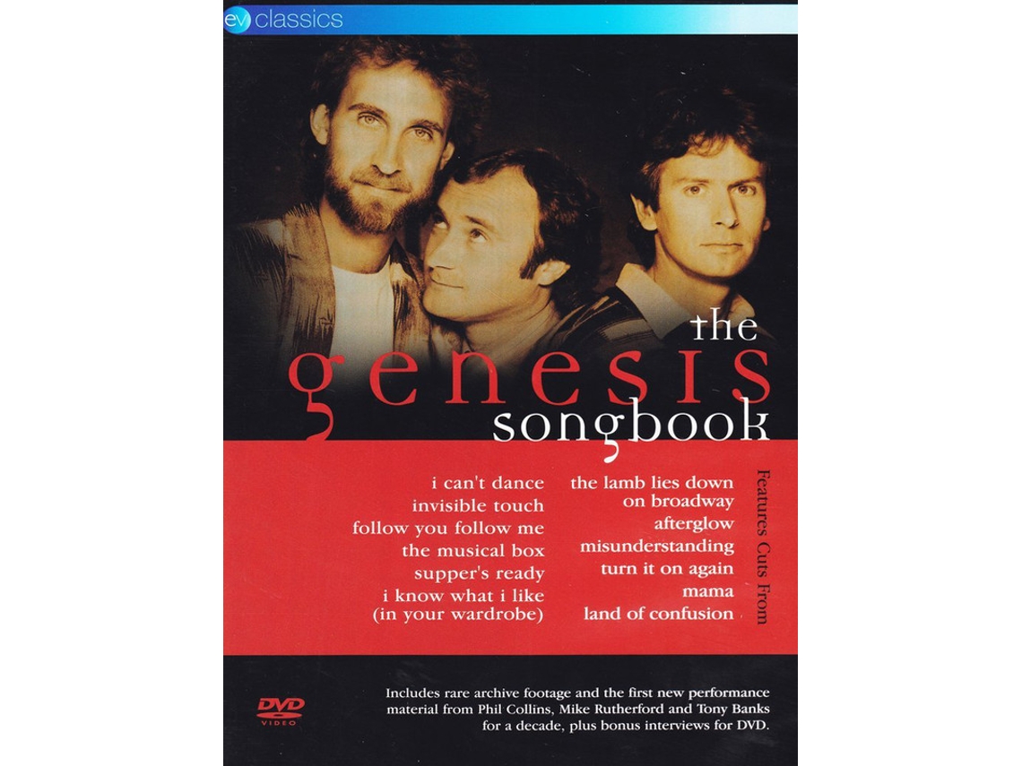DVD Genesis - The Genesis Songbook