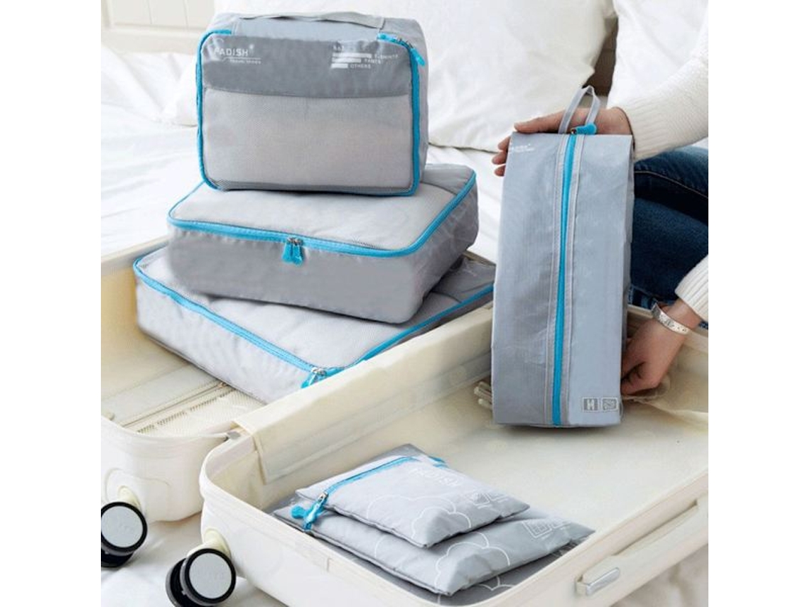 Organizador de Bolsa BRILVIBERA com 2 Unidades, Feltro, Bege
