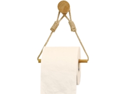 Porta-papel Higiênico Decorativo Rústico Estilo Boho Para Parede