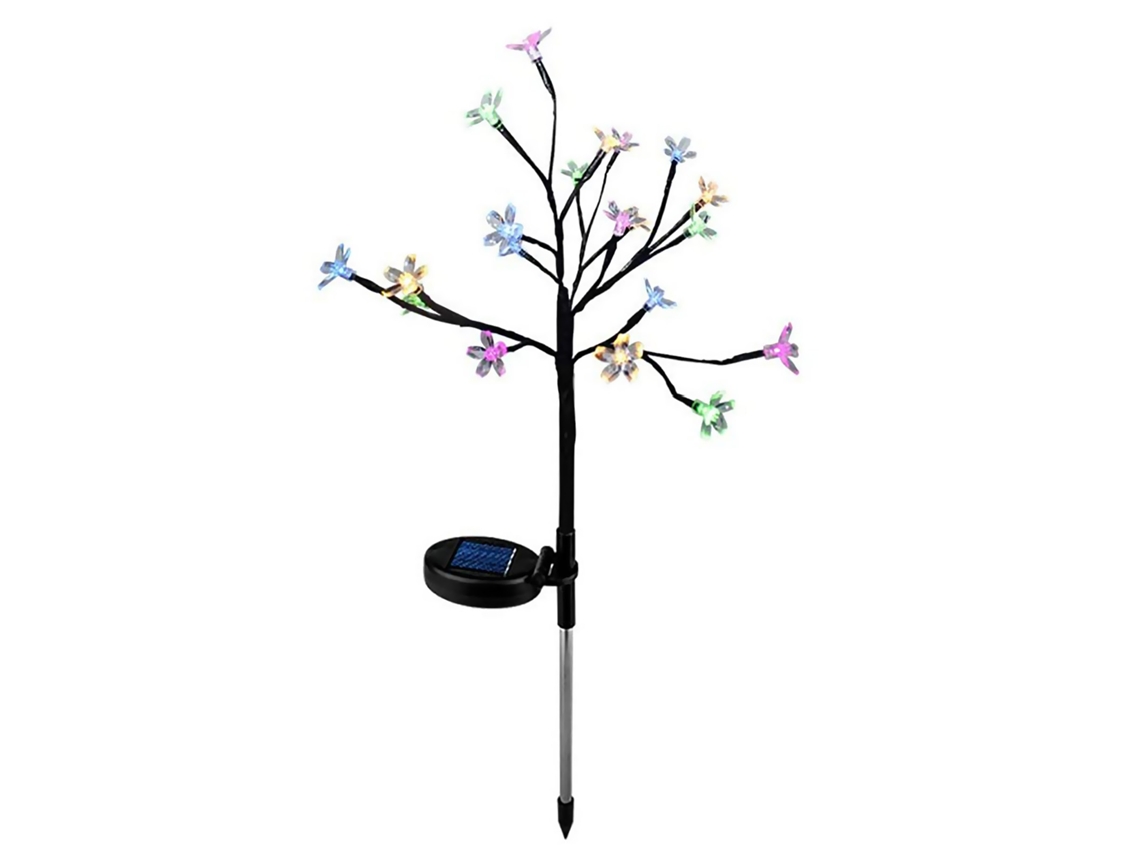 Lâmpada Solar Para Jardim Com Fogo De Artifício À Prova Dágua Para Decoração Natalina