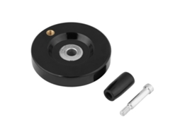 Roda De Mão Com Ondulações Traseira Para Fresadora Torno Com Alça Giratória 8x63mm