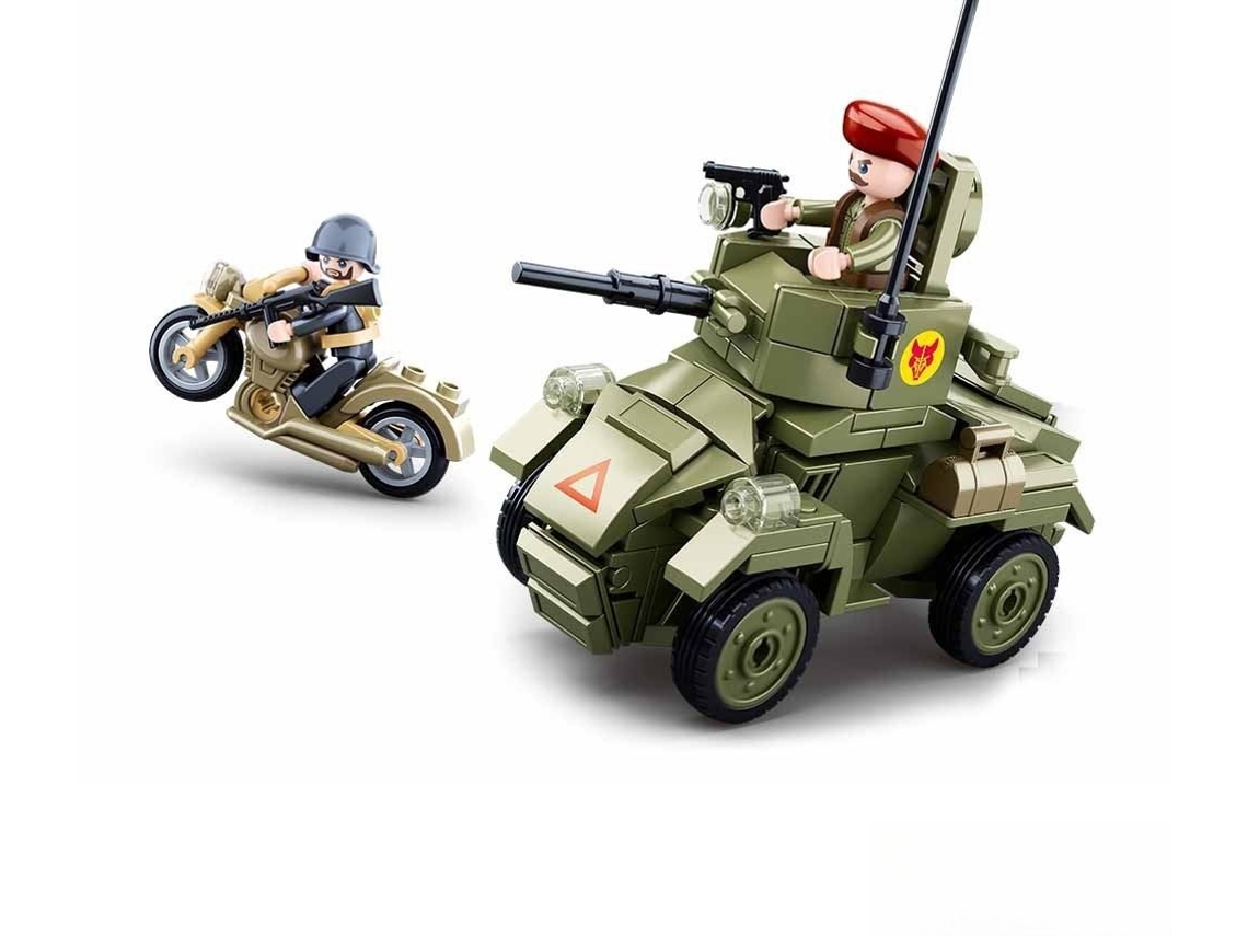 Sluban Army Veículo De Guerra Blindado M38-b0710