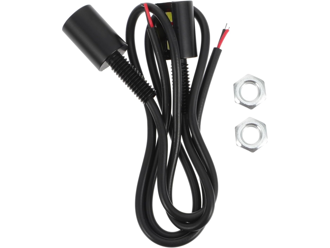 Conjunto De 2 Luzes De Led Para Placa De Motocicleta Com Parafuso, Duráveis E Práticas De Instalar. Conjunto De 2 Luzes De Led Para Pla Gokoco