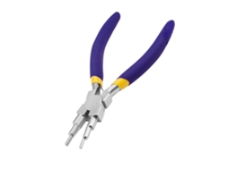 Alicate De Fabricação De Argolas 6 Em 1 Com Cabo Antiderrapante Para Laços E Argolas De 2mm A 9mm