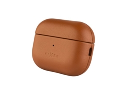 Estojo para Auriculares com Suporte Magsafe | Apple Airpods Pro 2/Pro 2 | Castanho | Pele (USB C)