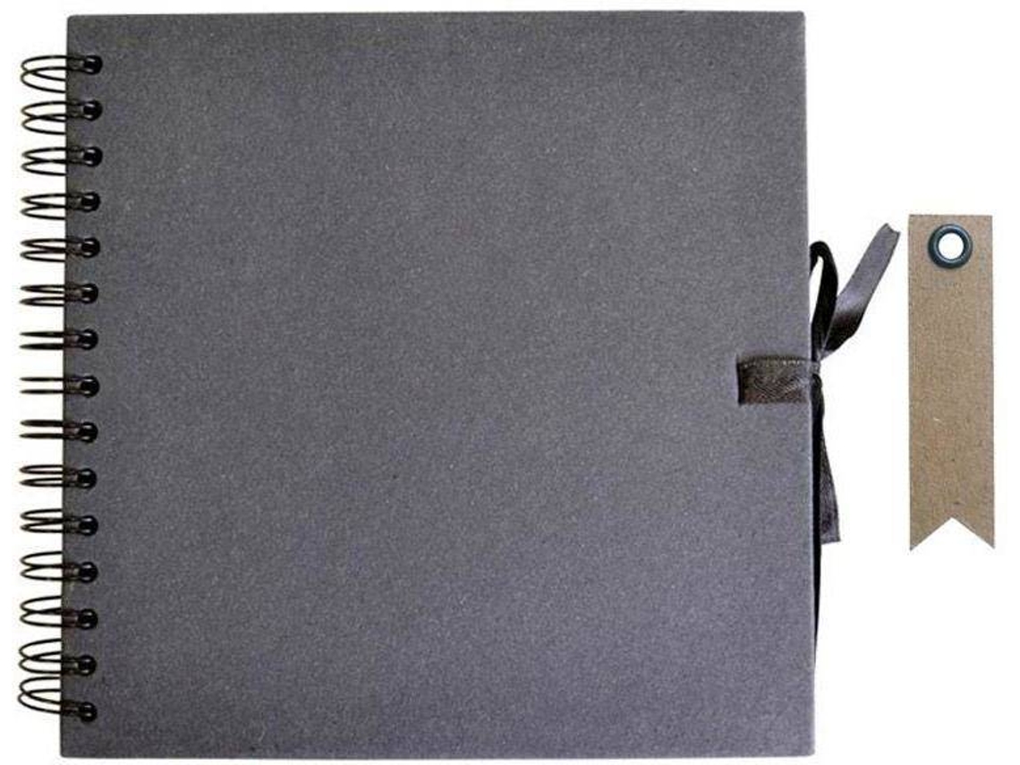 Caderno de Scrapbooking + Etiquetas YOUDOIT (20 x 20 cm)