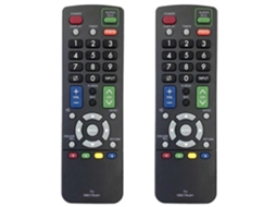 2 Controles Remotos Para Tvs Sharp Gb217wjn1/led/lcd, Substitutos Dos Modelos Gb217wjsa E Gb215wjsa.